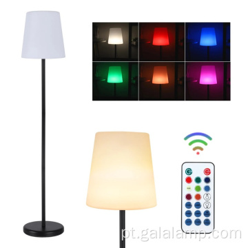 Luz externa regulável à prova d'água com controle remoto